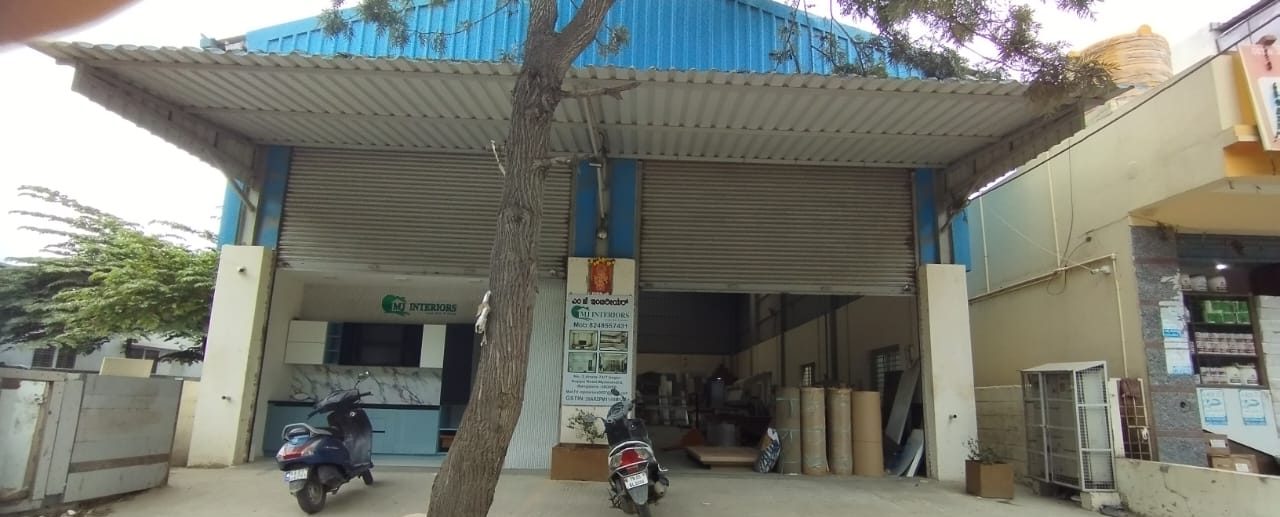 The entrance to the Padmodya Interiors workshop