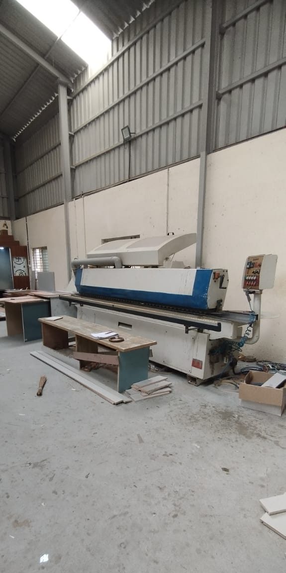 Panel machinery on the Padmodya workshop floor